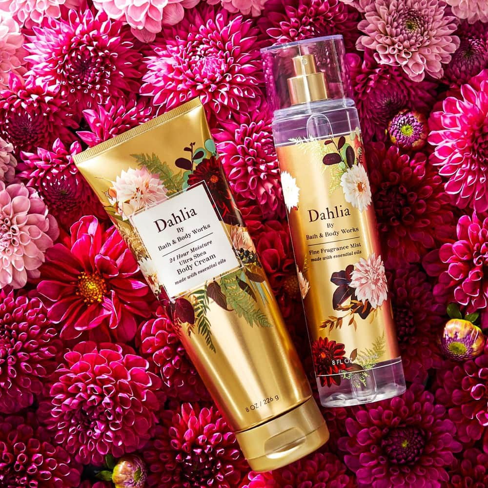 Xịt thơm Bath & Body Works - Dahlia 30ml/50ml/100ml +jɥȽÿ08+