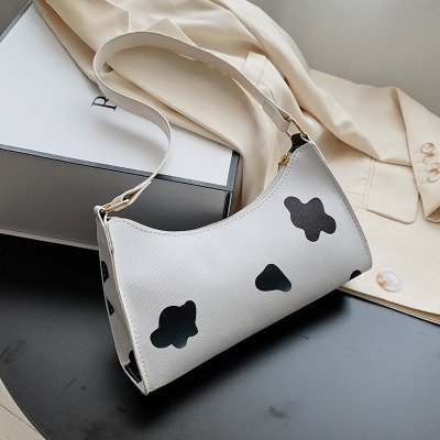 [MUA 2 GIẢM 10%] Túi xách nữ đeo vai họa tiết bò sữa đẹp thời trang đi chơi dạo phố LX0075