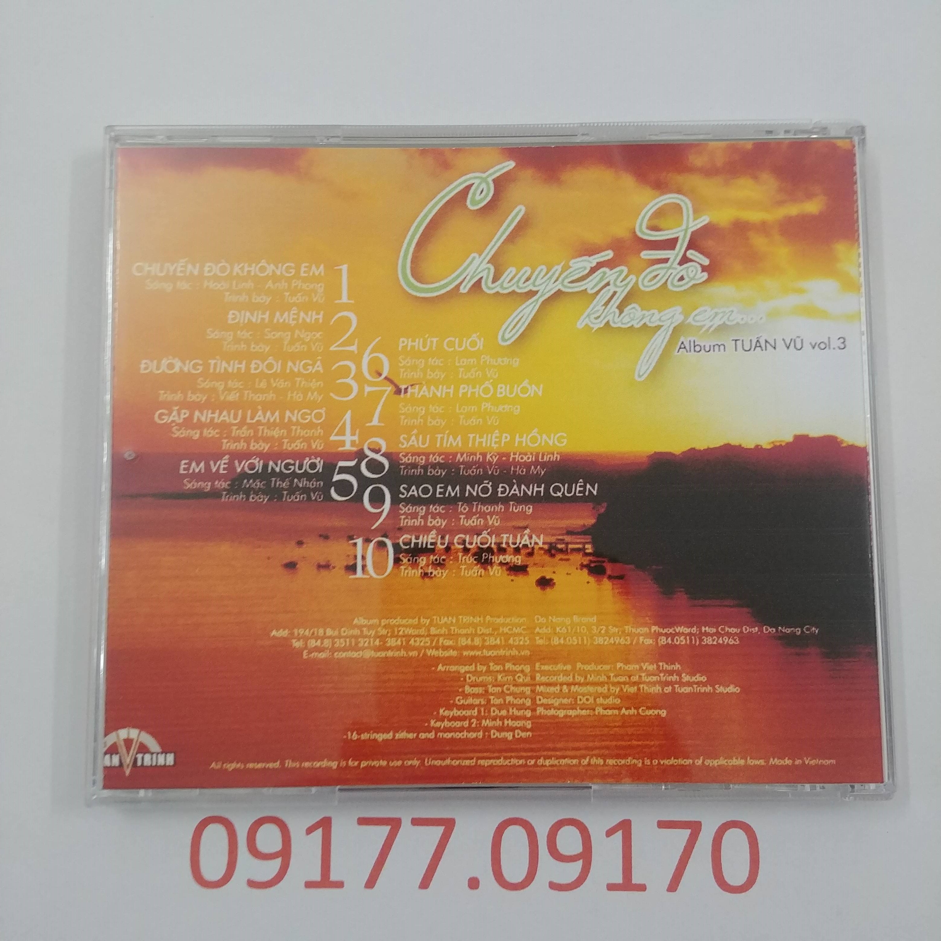 [HCM]CD Chuyến Đò Không Em - Tuấn Vũ