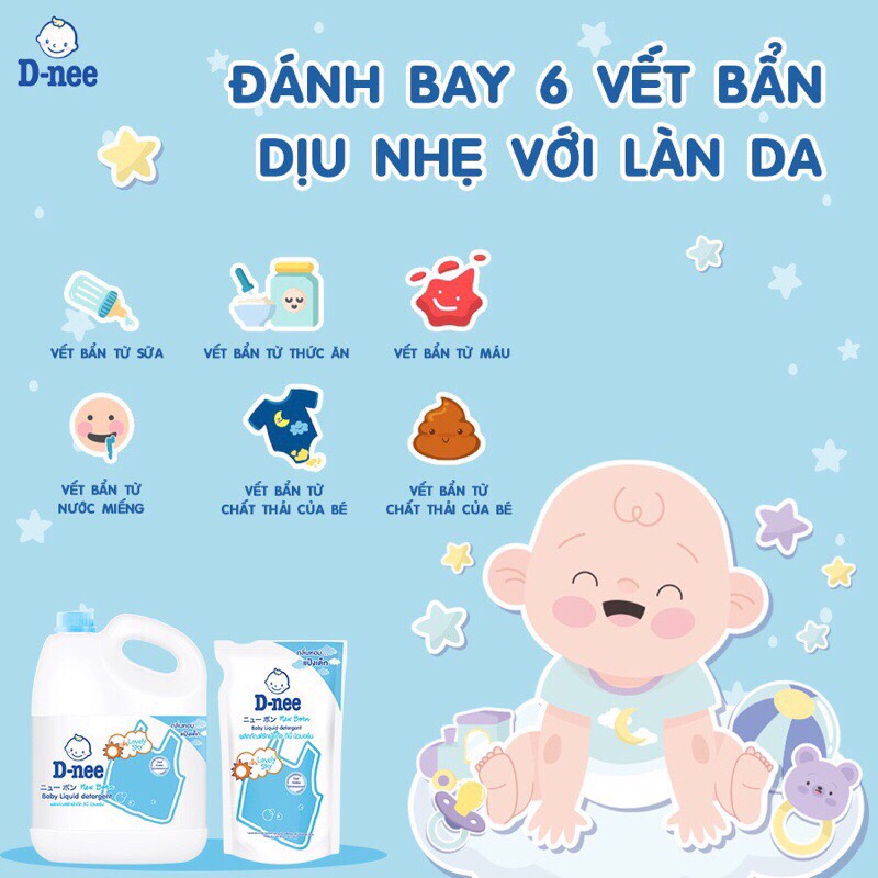 NƯỚC GIẶT DNEE MÀU HỒNG