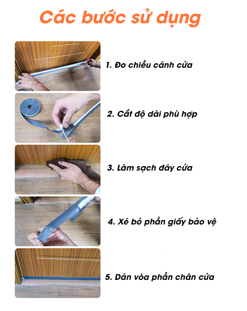 Smart1688 - ron dán cửa chống va đập stickwind