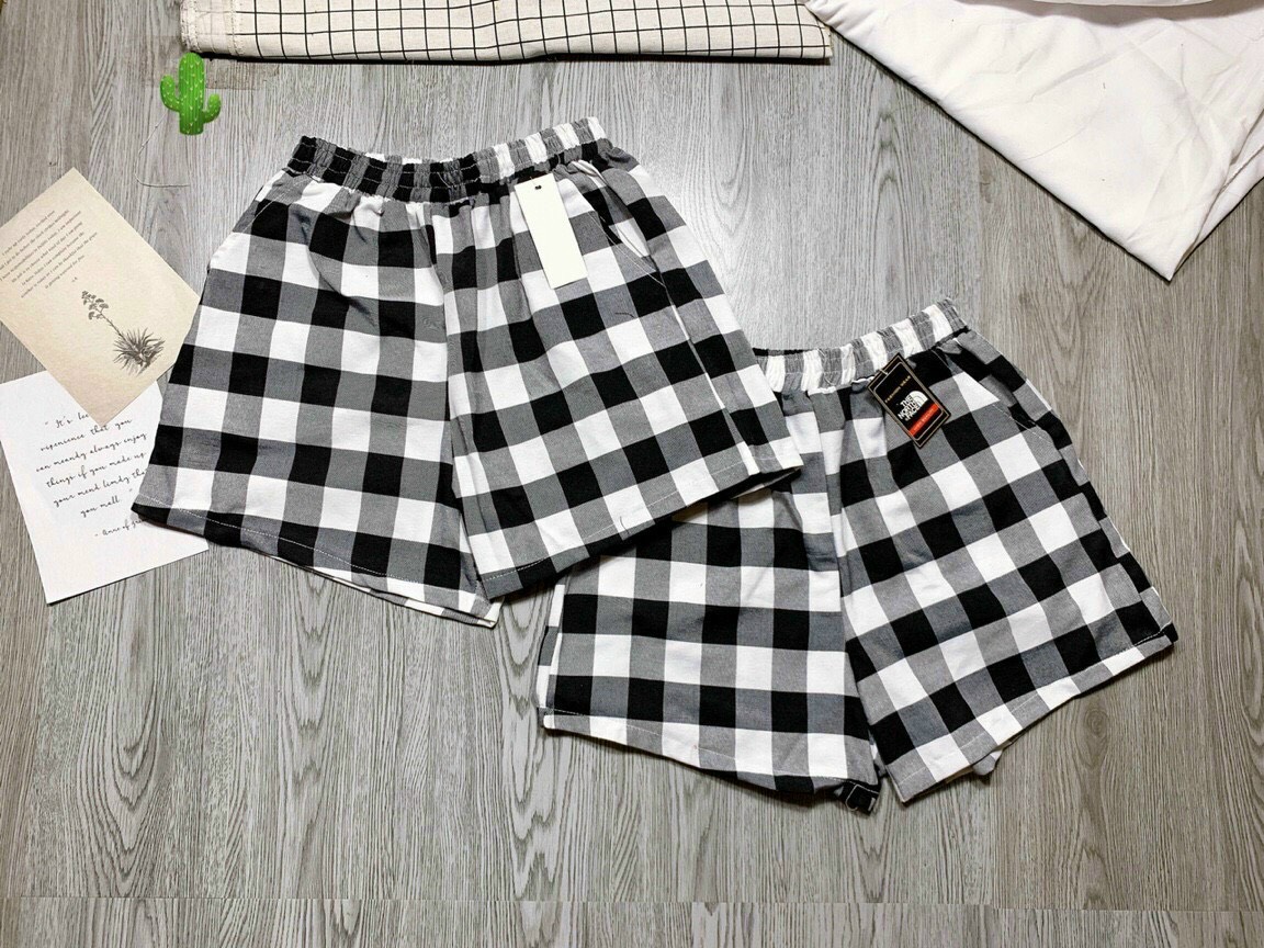 Quần Short Caro Siêu Hot TTPK0117