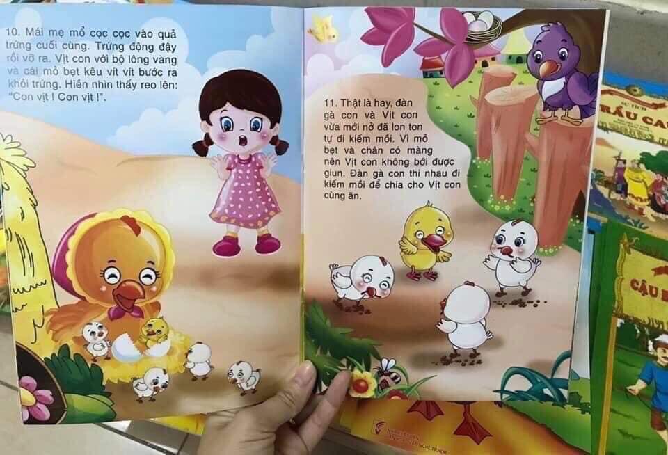 Bộ 20 cuốn truyện tranh cổ tích cho bé