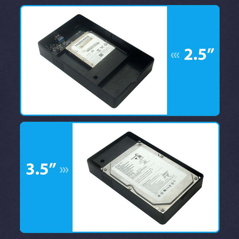 Box ổ cứng 3.5 inch USB2.0 USB3.0 - BX76
