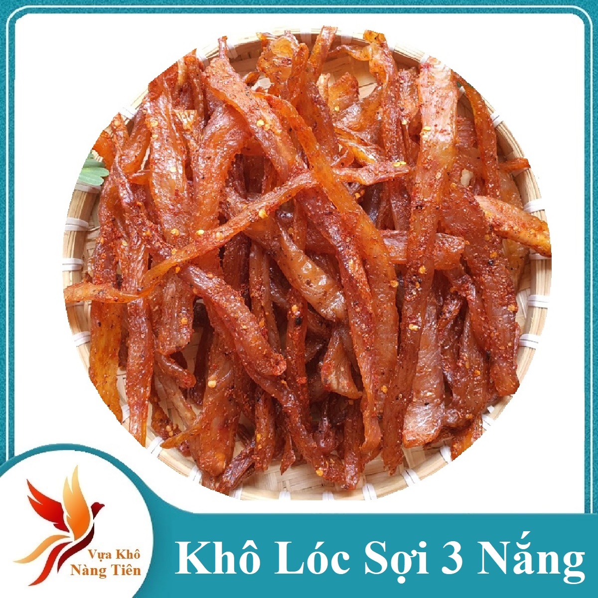 Khô cá lóc xẻ sợi, cá lóc thái sợi phi lê không xương- vựa khô nàng tiên