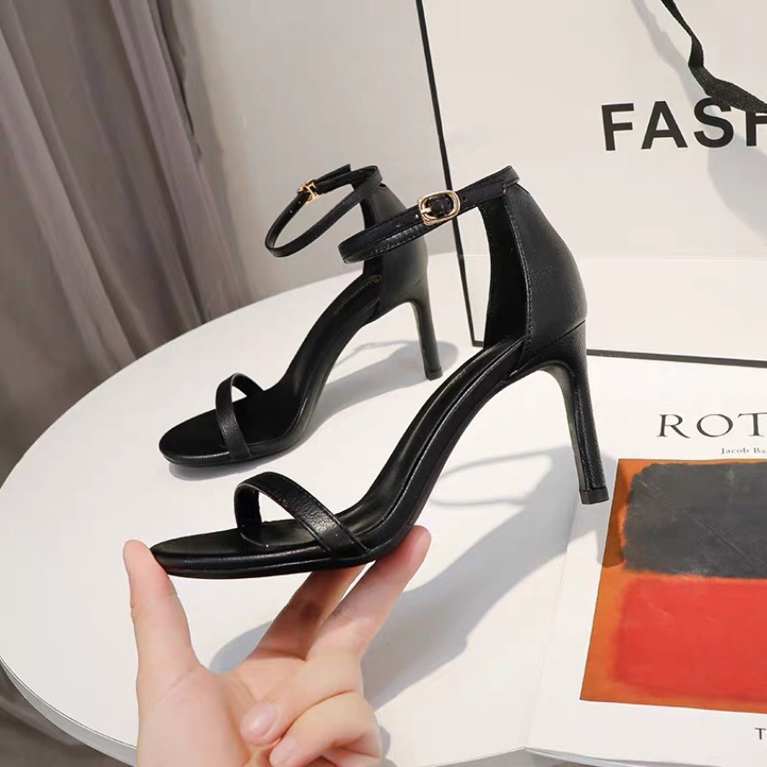Giày Sandal cao gót 7 và 9cm tiểu thư sang chảnh giá rẻ