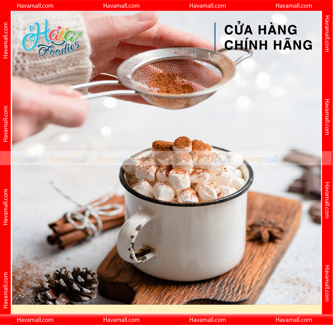 [KÈM CÔNG THỨC] Bột Cacao Nguyên Chất Ciel 200g – Cocoa powder