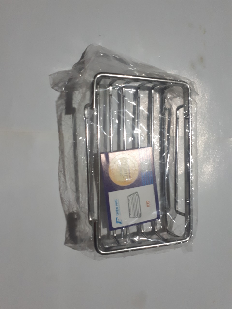 Kệ để xà phòng Inox 304 dạng thanh nan