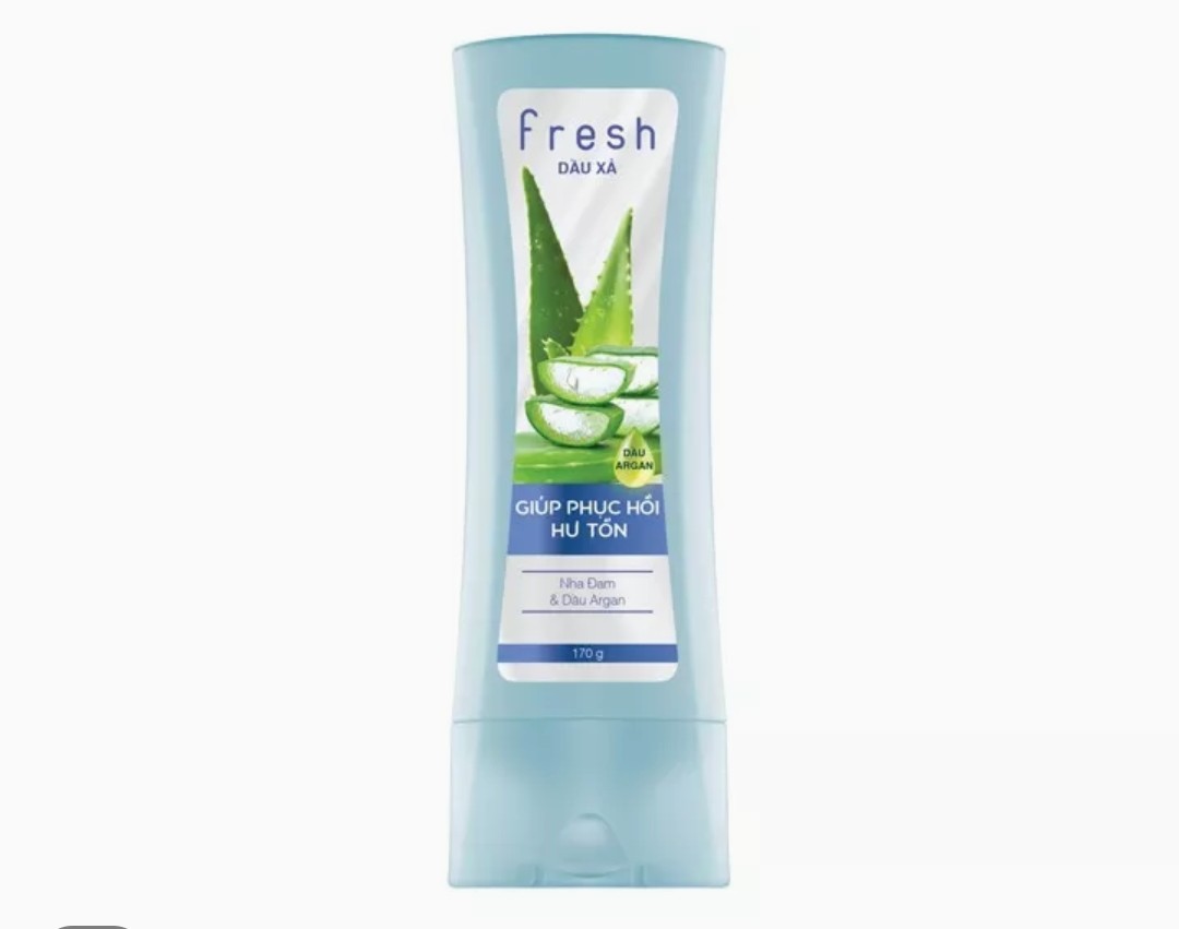 [HCM] Combo Dầu Gội Dầu Xã Fresh từ Nha Đam ( Dầu gội 650g+ Dầu xã 170g)