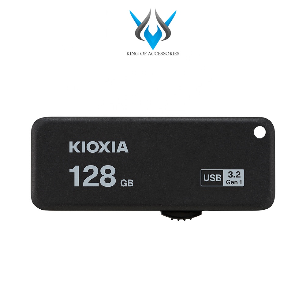 USB 3.2 Gen 1 Kioxia TransMemory U365 128GB 150Mb/s (Đen) - Formerly Toshiba Memory - Nhất Tín Computer