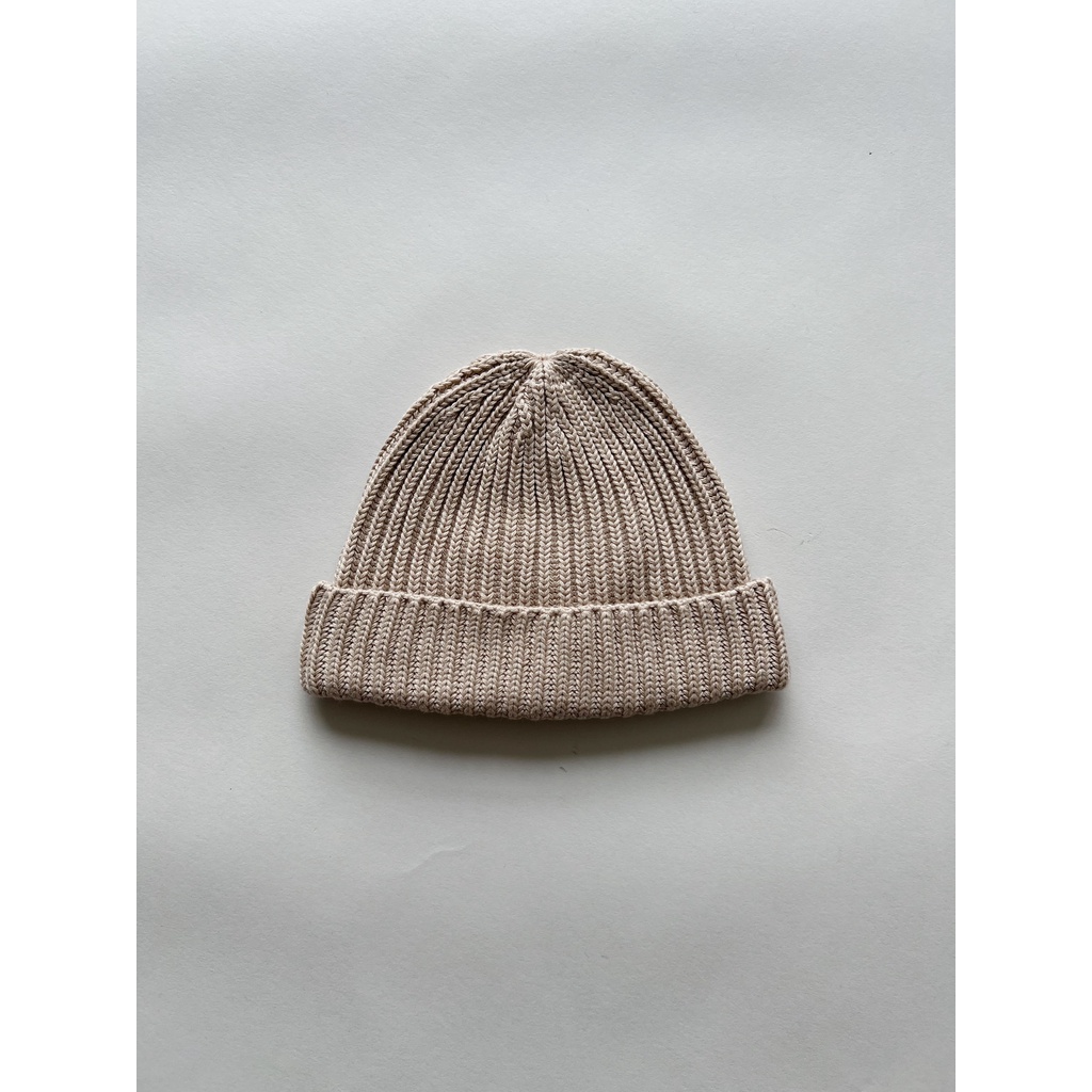 Mũ len em bé unisex Macro & Micro Beanie Knitted Hat