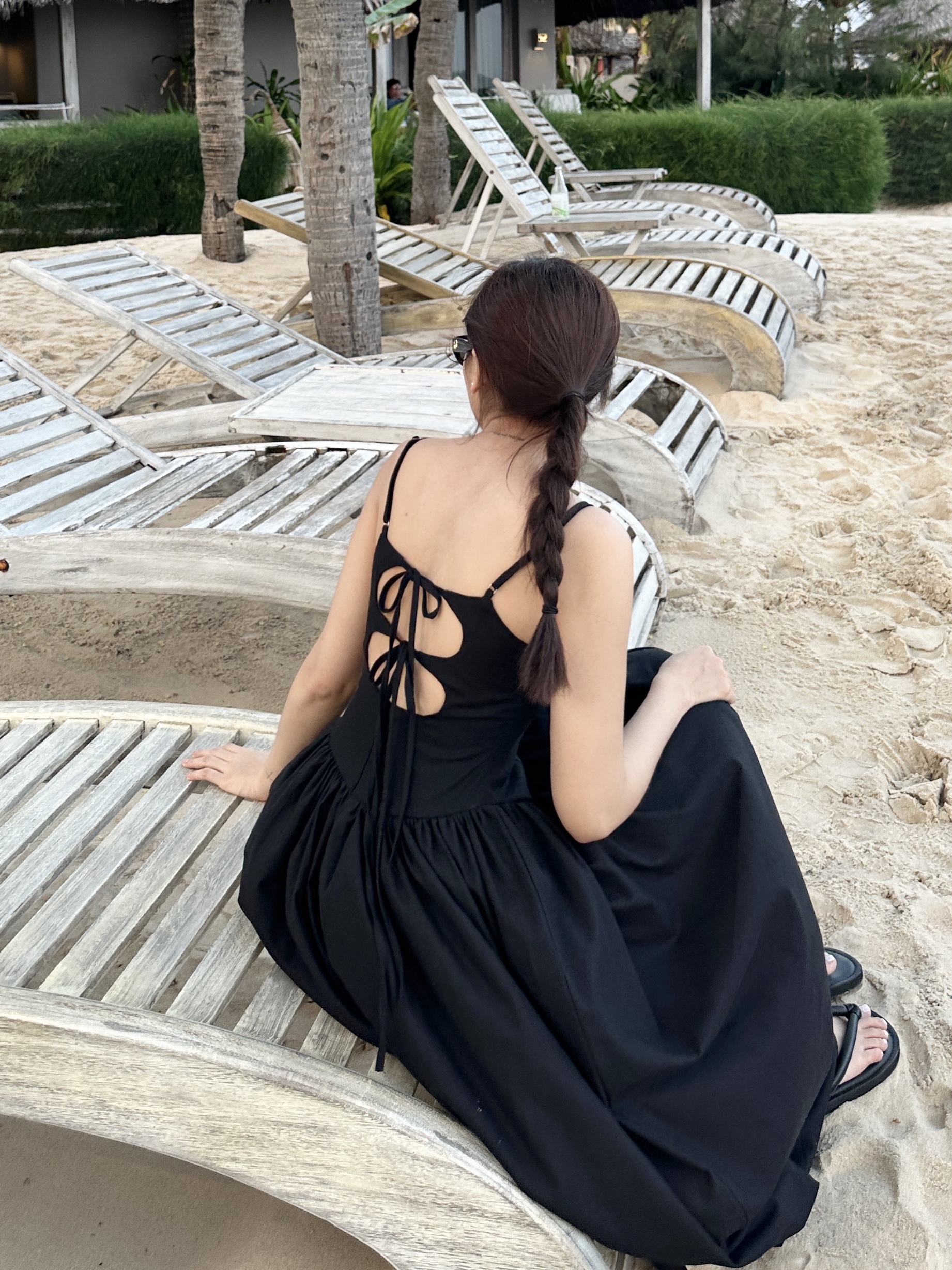 Đầm dây linen cột dây lưng - 𝐉𝐞𝐧𝐧𝐢 𝐃𝐫𝐞𝐬𝐬
