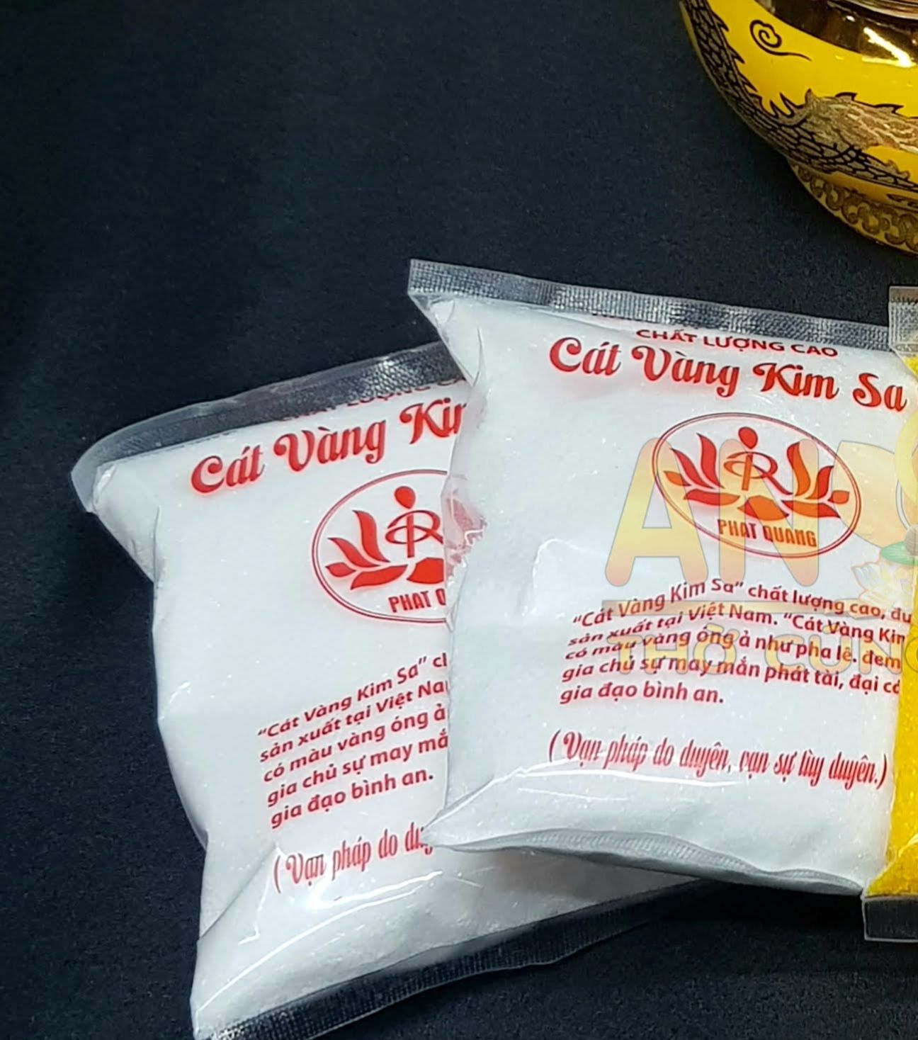Cát kim sa để lư hương 500g/gói