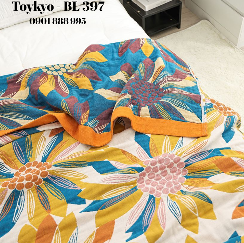 A21_Chăn Xô Organic Cotton Dòng Cao Cấp