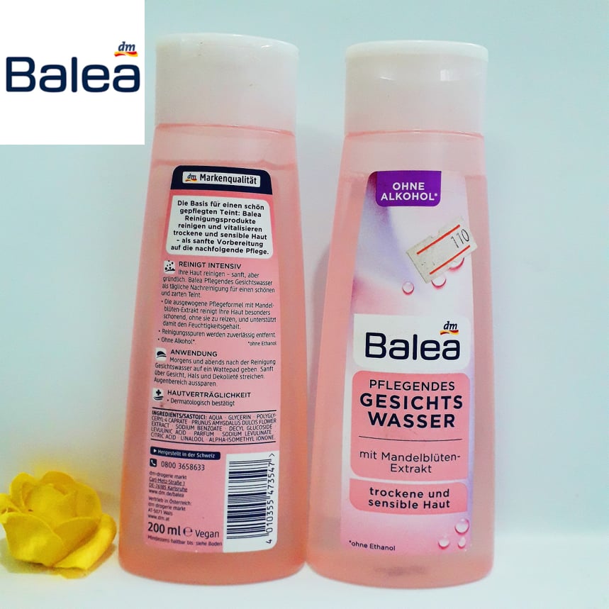 Nước hoa hồng Balea  200ml - của Đức