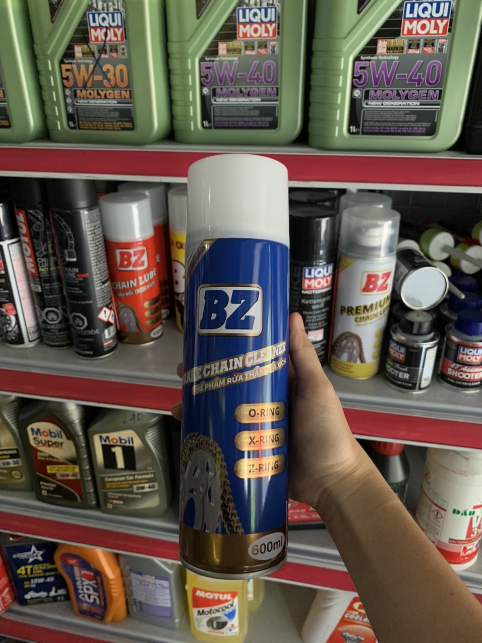 [HCM] VỆ SINH SÊN, RỬA SÊN - THẮNG BZ BRANE  & CHAIN LUE CLEANER