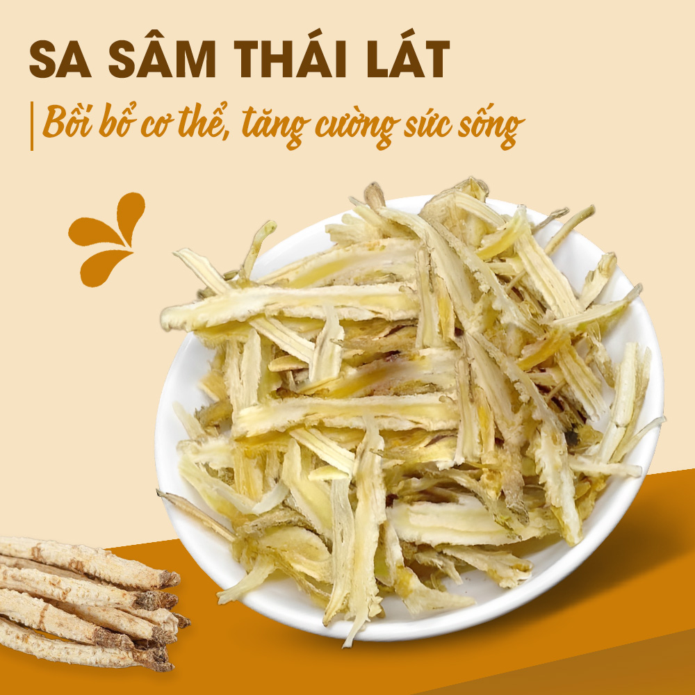 Dried Ginseng 1kg, Northern Ginseng Root, Whole Root, Sliced, Fragrant, Clean - Lan Ong