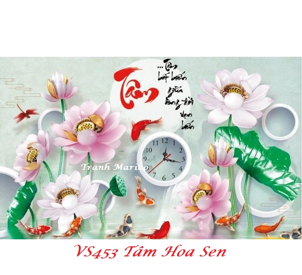 Tranh đính đá tâm kích thước trung bình ✅100×60 cm -️ vs453 tranh mariko