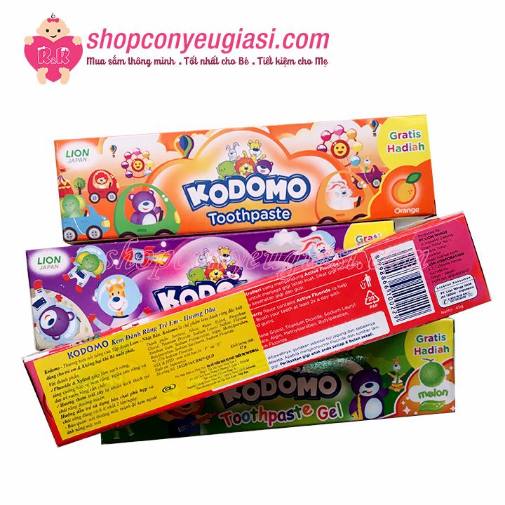 [HCM]Kem Đánh Răng Trẻ Em Kodomo Thái Lan - 45g