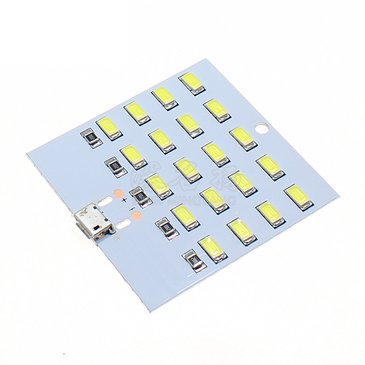 Bảng mạch 20 Led siêu sáng cổng micro Usb