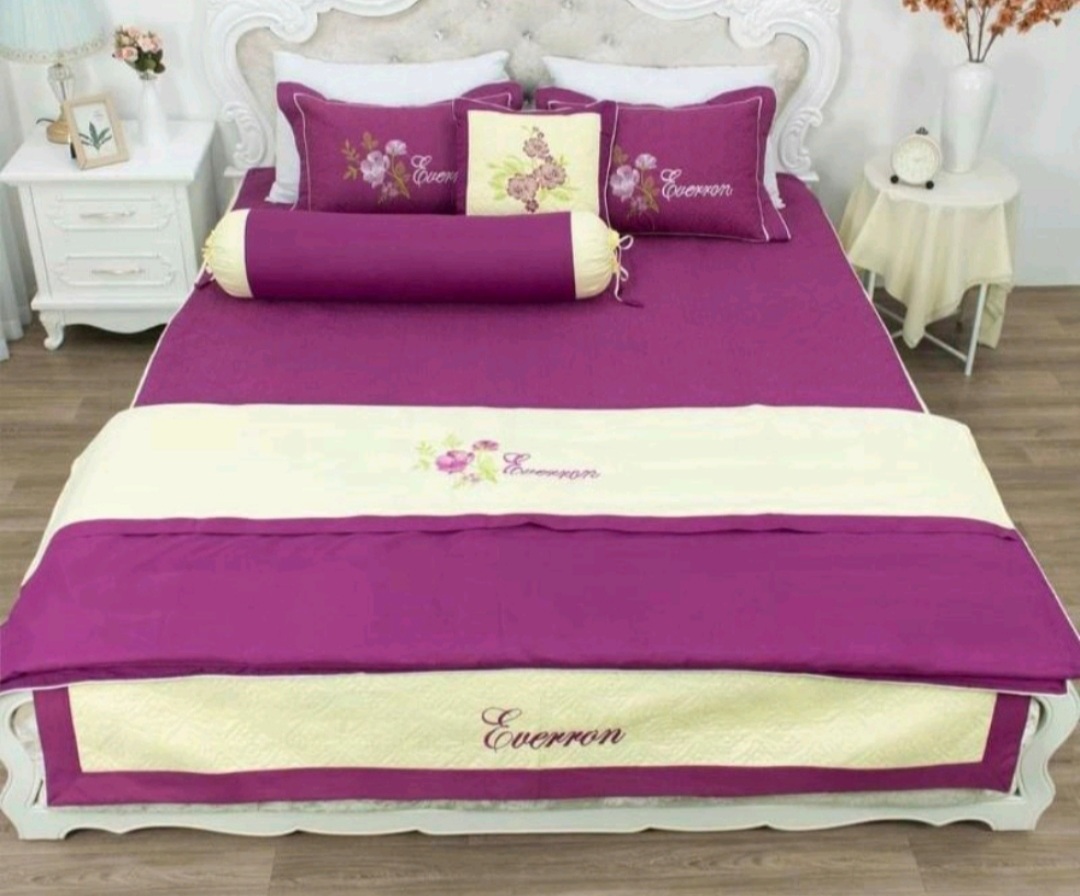 Bộ chăn ga cưới 7 MÓN