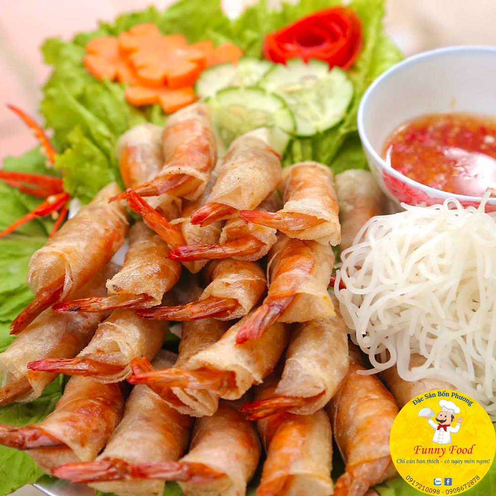 [ HOÀN TIỀN 10% ]Chả Ram Tôm Đất – Đặc Sản Bình Định 500g [Ship Hỏa Tốc HCM] – Funnyfood