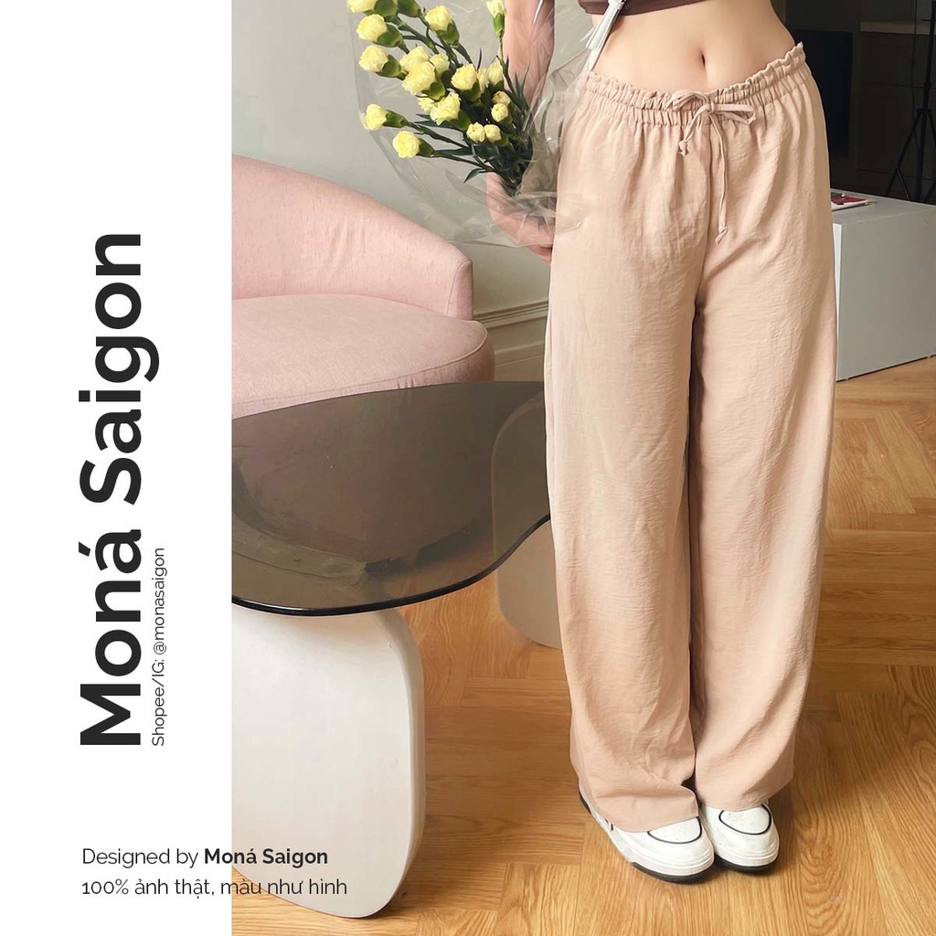 Quần đũi thô MONÁ - BEIGE TRẮNG/BE