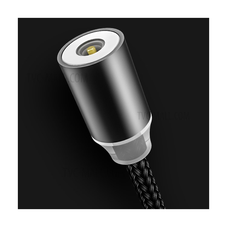 CÁP SẠC NAM CHÂM ĐẦU MICRO CHO ANDROID CÓ ĐÈN LED SIÊU TIỆN LỢI