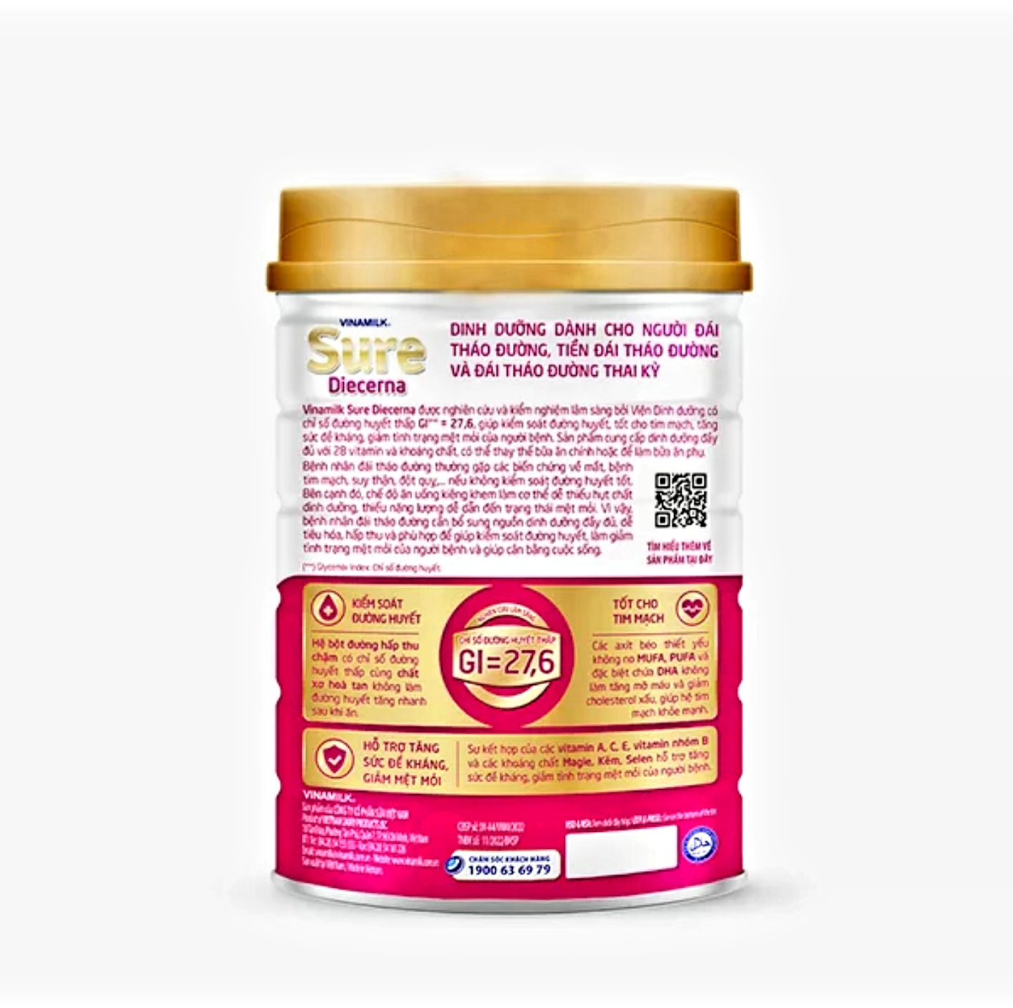 Sữa Bột VINAMILK SURE DIACERNA 400g.