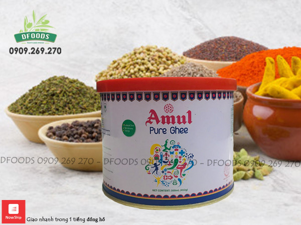 Bơ Sữa Amul Ghee 1Lit
