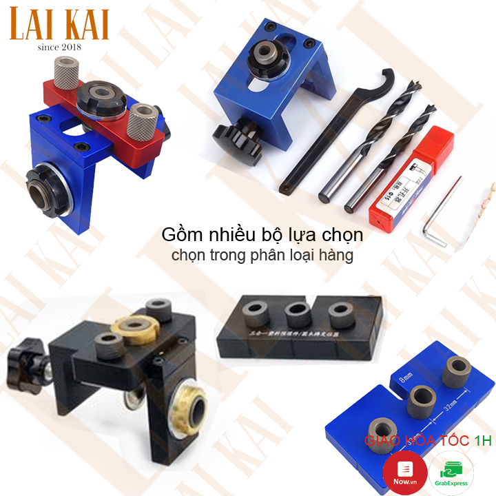 [HCM]Cữ khoan ốc cam chốt gỗ