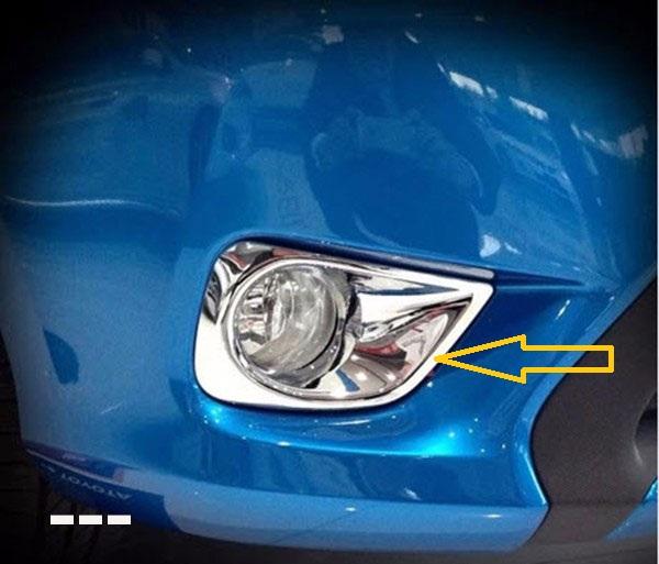 Viền đèn gầm vios 2014-2018