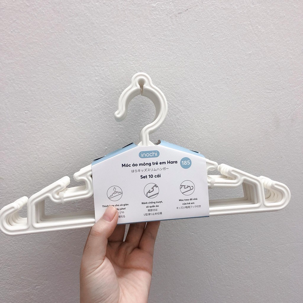 Móc Quần Áo Mỏng Hara Siêu Bền Cho Bé - Sukem Shop