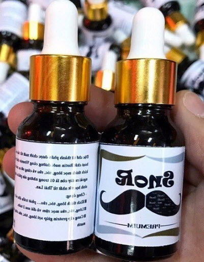 Serum mọc râu mọc tóc Snor 15ml Thái Lan