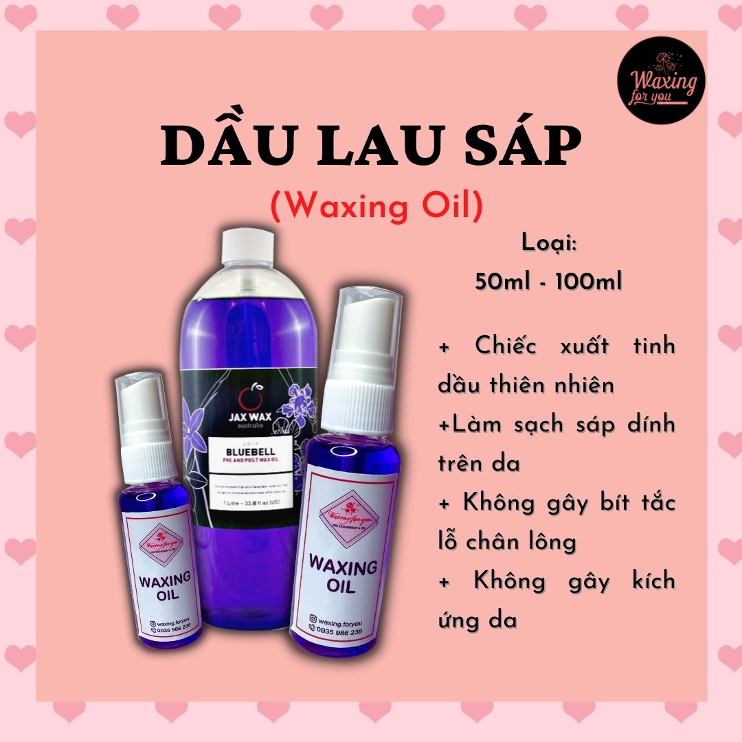 [HCM]Dầu dưỡng da sau wax