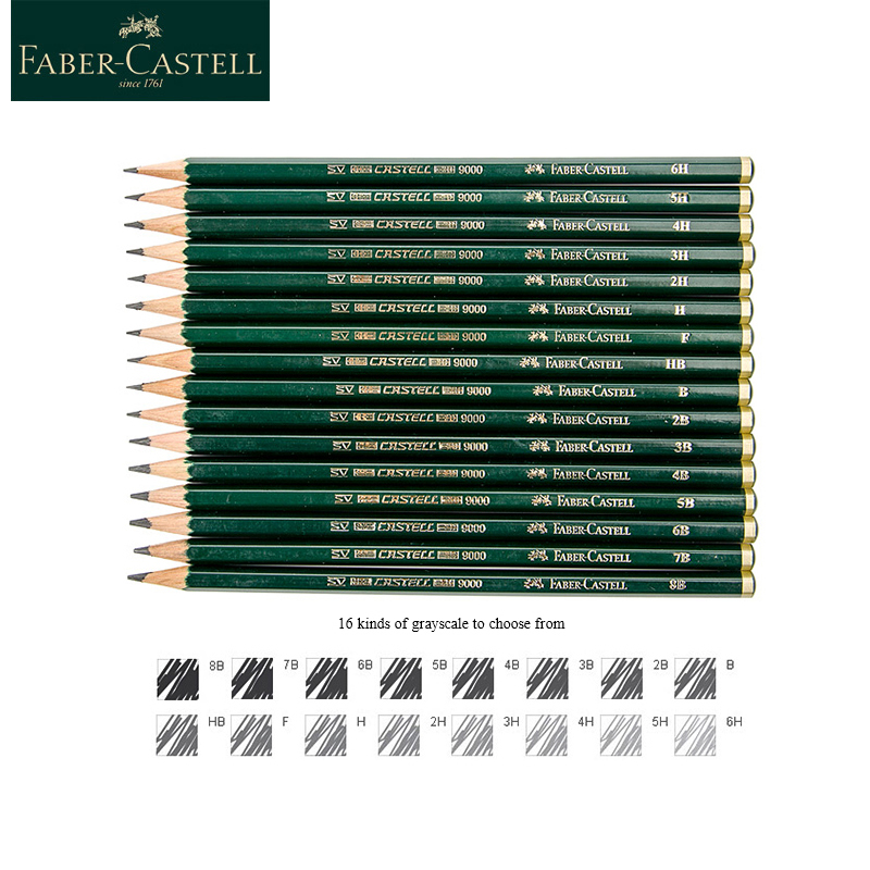 [HCM]BÚT CHÌ PHÁC THẢO CAO CẤP FABER CASTELL (CHỌN NÉT TỪ HB-8B)