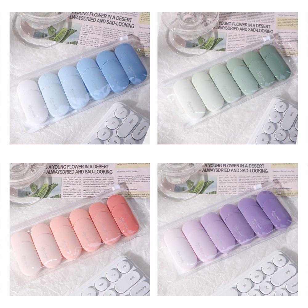 Vỉ 6 Cây Xoá Kéo Dễ Thương 6139 ( 6 Cái/Vỉ )