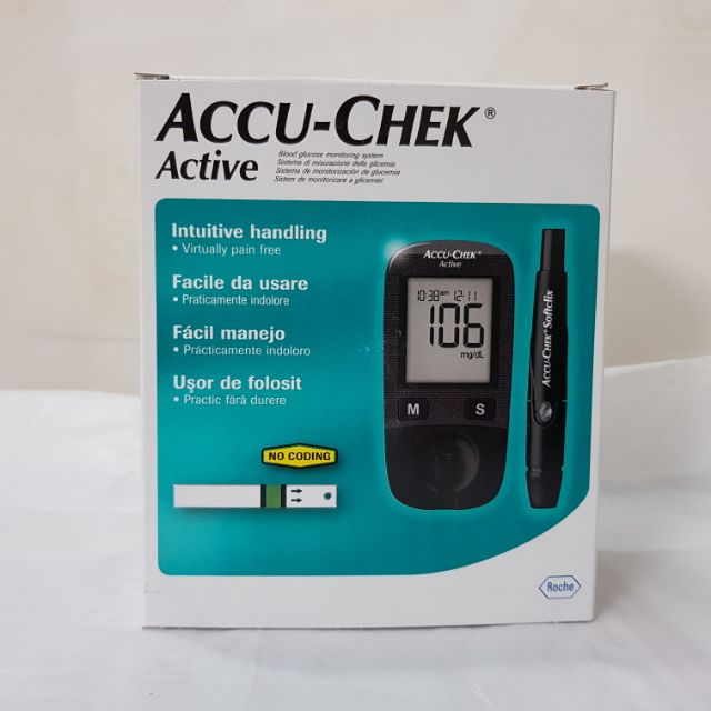 Máy thử đường huyết Accu Chek Active
