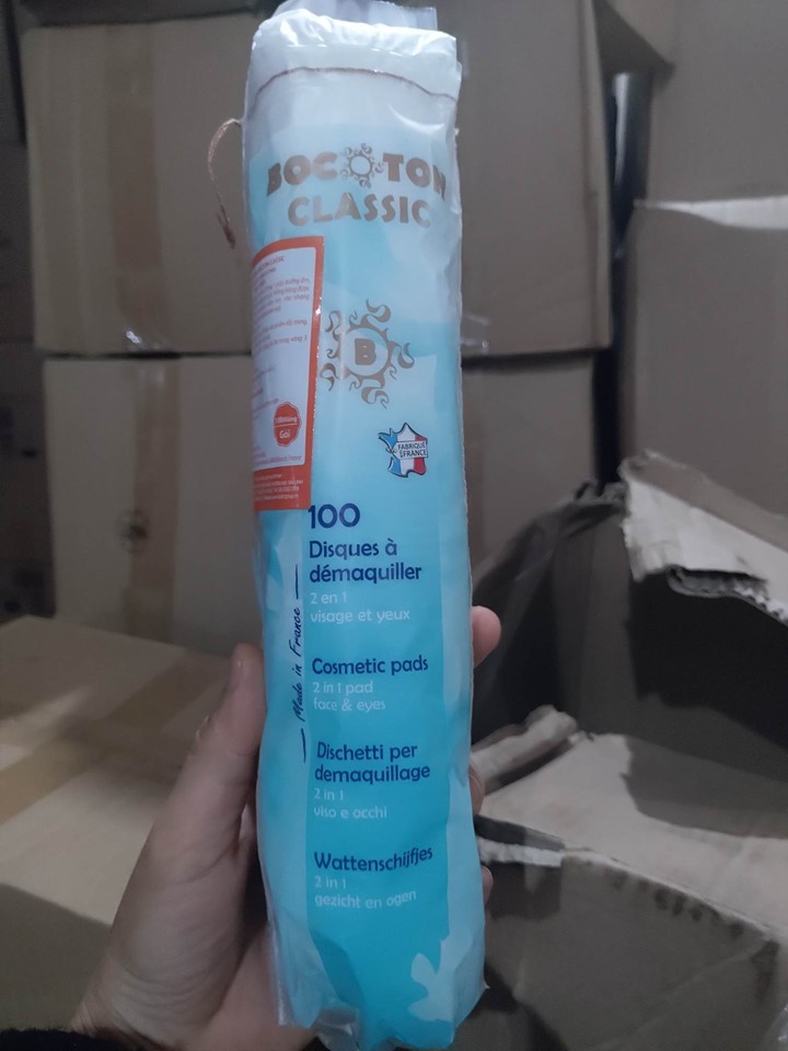 Bông Tẩy Trang Bocoton 100 Miếng