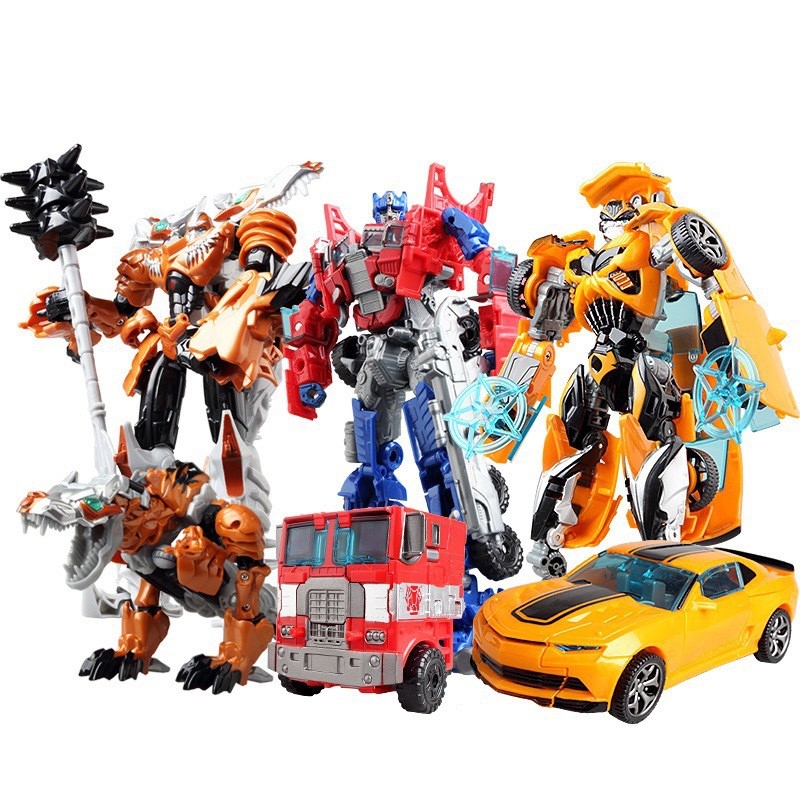 Đồ chơi robot Transformers biến hình B 's Optimus Prime Bumblebee Grimlock Slam Dunk