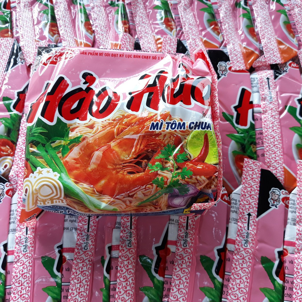Thùng 30 gói mì Hảo Hảo tôm chua cay 75gr/ gói