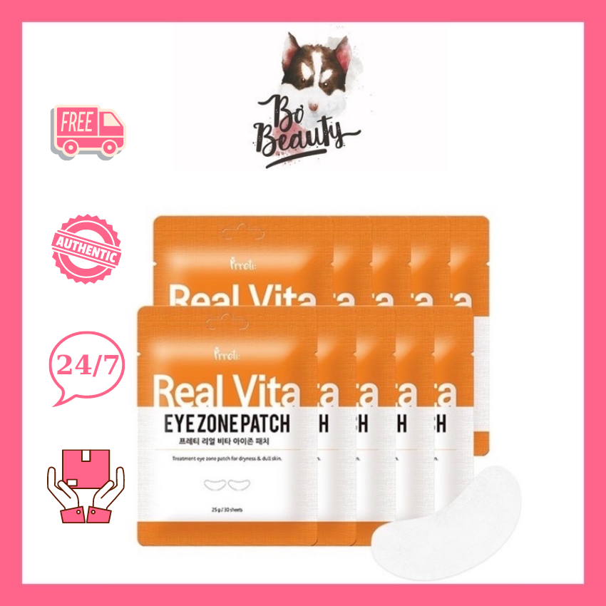 [FREESHIP]Mặt nạ mắt Prreti Real Vita Eyezone Patch