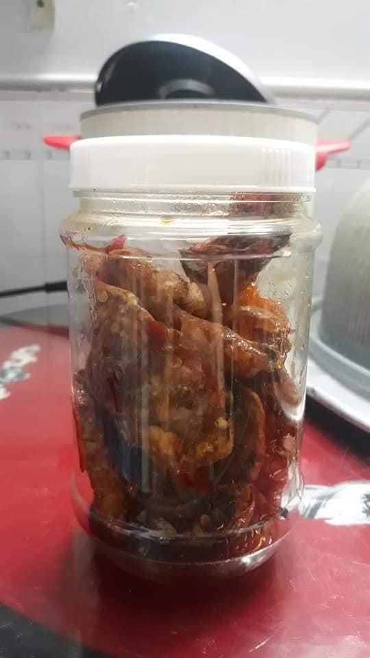 [HCM]Lọ 0.25kg Mực Rim ( Loại 1 ) Thơm Ngon nhà làm.