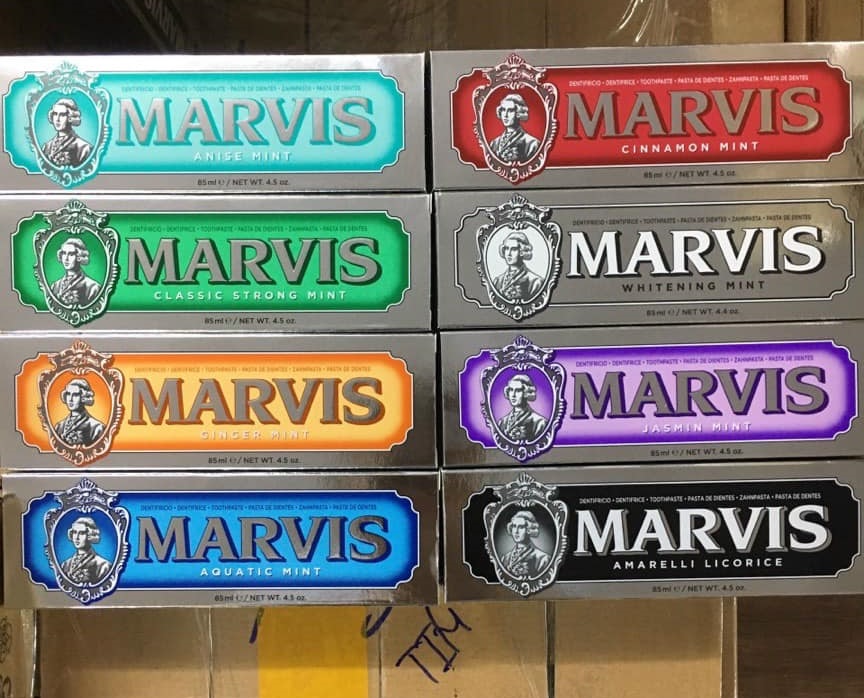 Kem đánh răng Marvis Toothpaste - Đầy đủ mùi hương date mới