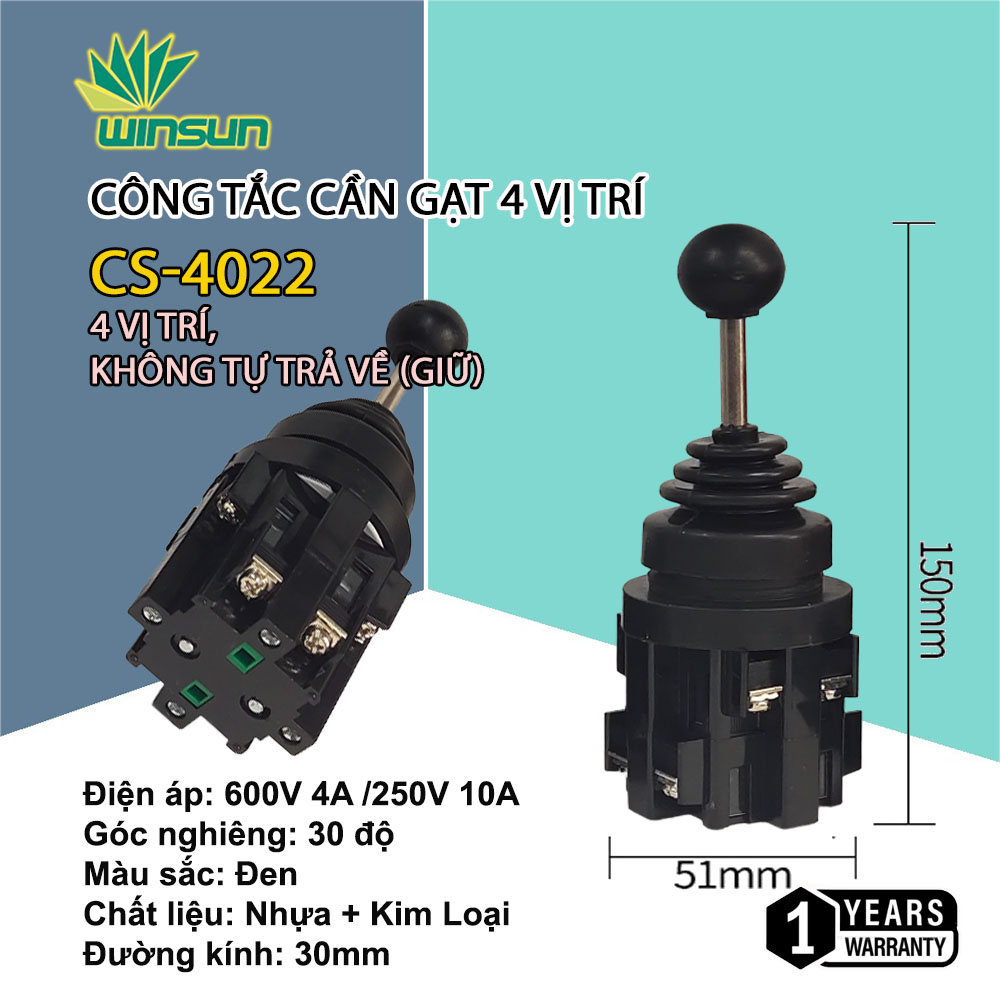 Công tắc cần gạt 2&4 vị trí