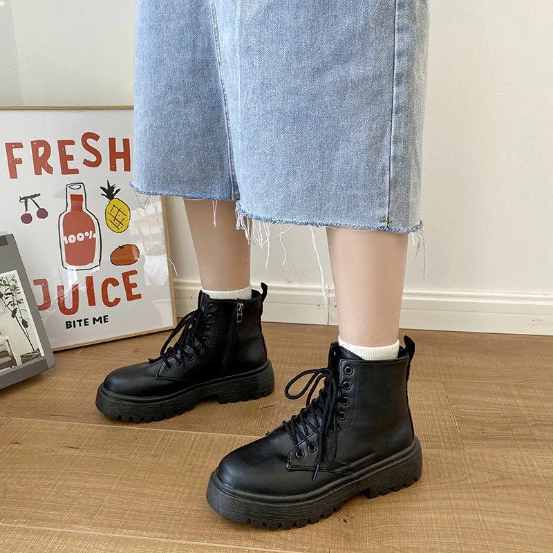 Giày Bốt nữ / boot nữ cao cổ ulzzang mới 2022 siêu hot