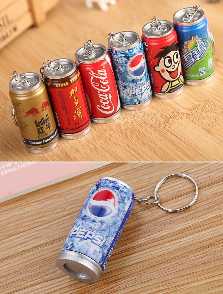 [HCM]Set 3 Bút bi Lon nước KIÊM móc khóa cực COOL - KAShop