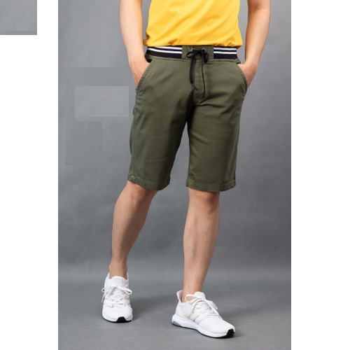 Quần short kaki nam đẹp (lưng thun)