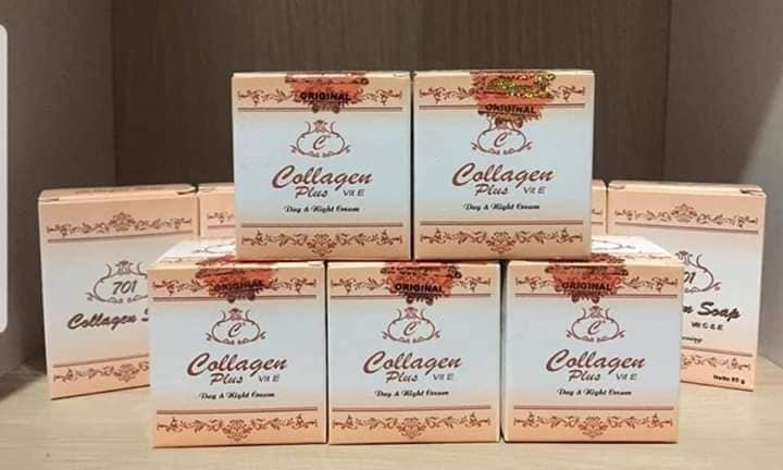 Kem collagen plus vit e kem dưỡng trắng da mặt