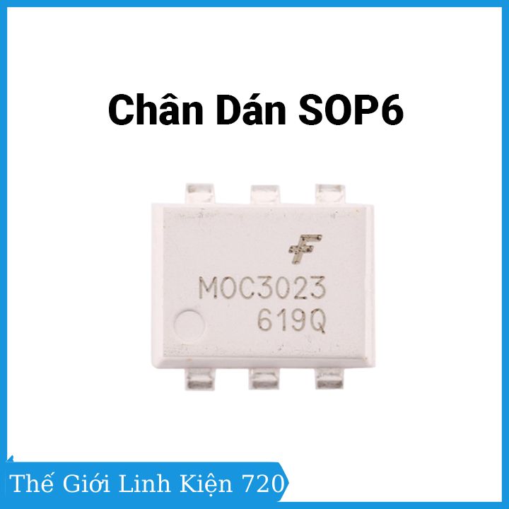 Moc3023 dip6 / sop6 - opto cách ly ngõ ra triac